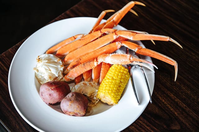Snow Crab Plate.