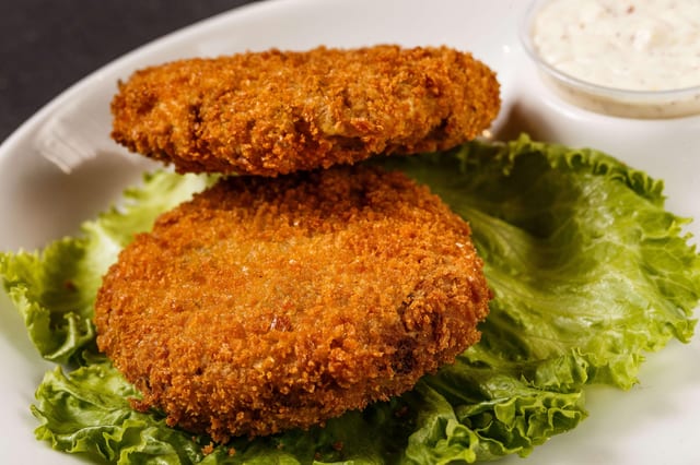 Crab Cakes.
