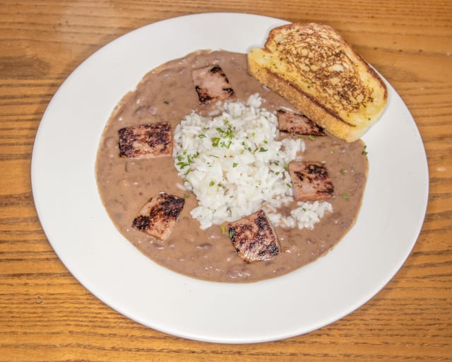 Lunch Red Beans & Sausage.