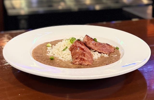 Lunch Red Beans & Sausage.