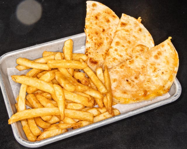 Kids Cheese Quesadilla.
