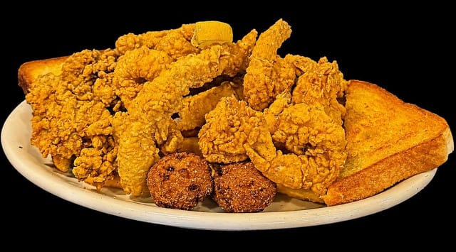 The Trio (Fried Seafood).