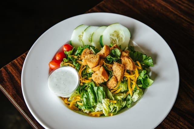 Garden Salad Entree.