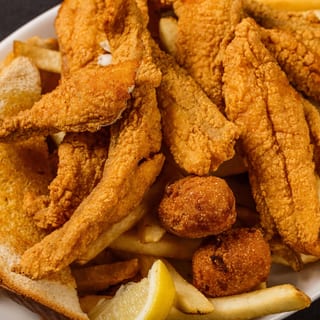 Crispy Fish Plate